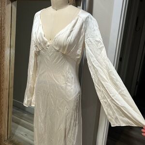 Silk Maison Flare Open Back Dress